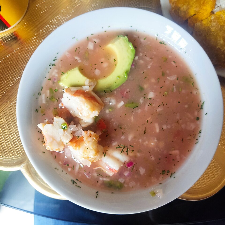 Ceviche ecuatoriano de camarón